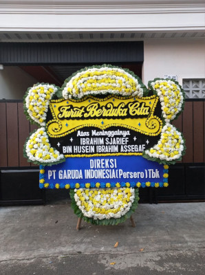 Papan Bunga Duka di Pasir Gadung
