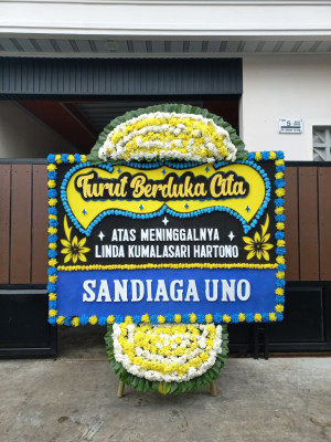 Papan Bunga Duka di Pasir Gadung